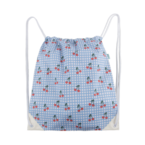 Acorn Cherry Checks Swim Bag