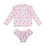 Acorn Striped Posy UPF50+ Swim Set