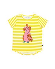 Radicool Parrot Stripe Tee-tops-Bambini