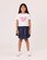 Radicool Daisy Heart Crop Tee