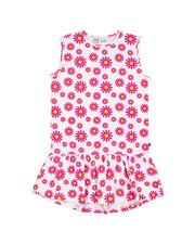 Radicool Daisies Sleeveless Frill Dress-dresses-and-skirts-Bambini