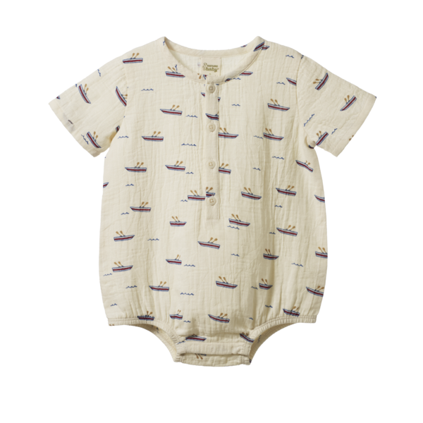 Nature Baby Muslin Monty Suit