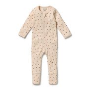 Wilson & Frenchy Organic Zipsuit with Feet-bodysuits-and-rompers-Bambini