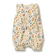 Wilson & Frenchy Organic Ruffle Zipsuit-bodysuits-and-rompers-Bambini