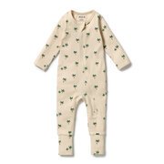 Wilson & Frenchy Organic Zipsuit with Feet-bodysuits-and-rompers-Bambini