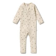 Wilson & Frenchy Organic Zipsuit with Feet-bodysuits-and-rompers-Bambini