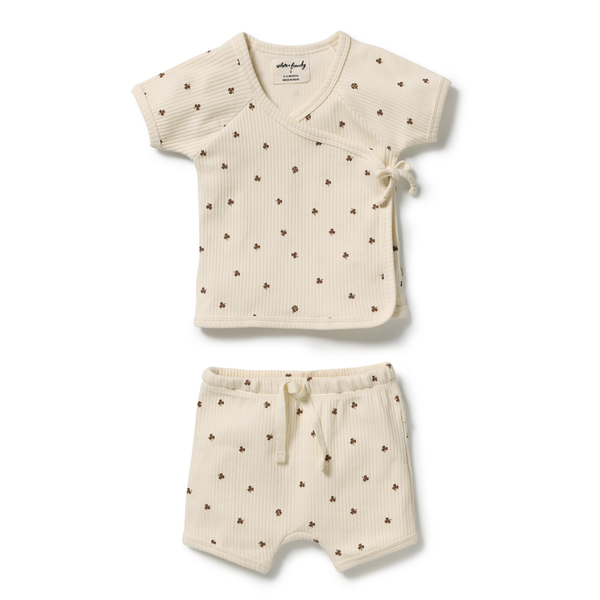 Wilson & Frenchy Organic Kimono Set