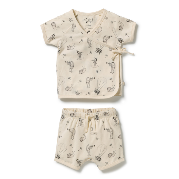 Wilson & Frenchy Organic Kimono Set