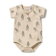 Wilson & Frenchy Organic Henley Bodysuit-sleepwear-and-bedding-Bambini