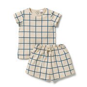 Wilson & Frenchy Organic Short Sleeved Pyjamas-sleepwear-Bambini