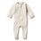 Wilson & Frenchy Organic Rib Zipsuit with Feet