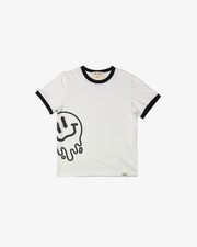 Band of Boys Ringer Smiley Tee-tops-Bambini