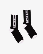 Band of Boys Black Stripe Socks-footwear-Bambini