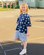 The Girl Club Navy Daisy Tee