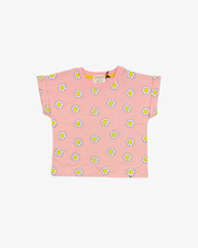 The Girl Club Pink Daisy Top-tops-Bambini