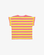 The Girl Club Coral Striped Top