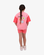 The Girl Club Coral Relaxed Short