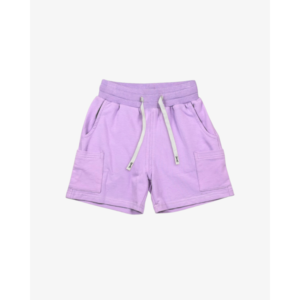 The Girl Club Purple Relaxed Shorts