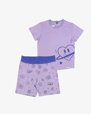 The Girl Club Space Heart Pyjamas-pants-and-shorts-Bambini