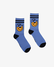 Band of Boys Blue BOB Guy Sock-footwear-Bambini
