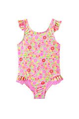Milky Neon Bloom Swimsuit-swimwear-Bambini