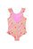 Milky Neon Bloom Swimsuit