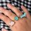Rex London Glitter Rings (Set Of 3)