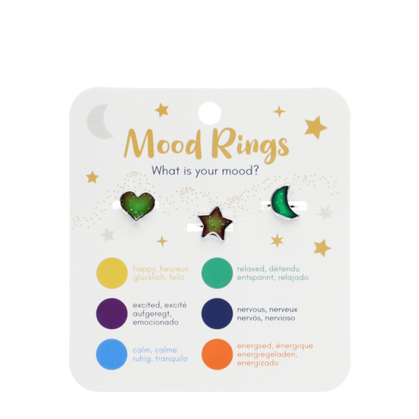 Rex London Mood Rings (Set of 3)