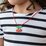 Rex London Glitter Necklace