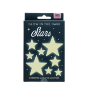 Rex London Glow in the Dark Stick-on Shapes-toys-Bambini