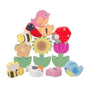 Orange Tree Toys Spring Garden Stacking Toy-toys-Bambini