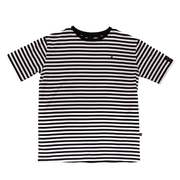 Hello Stranger Holiday Stripe SS Box Tee-tops-Bambini