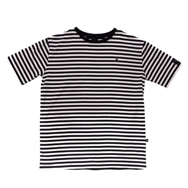 Hello Stranger Holiday Stripe SS Box Tee