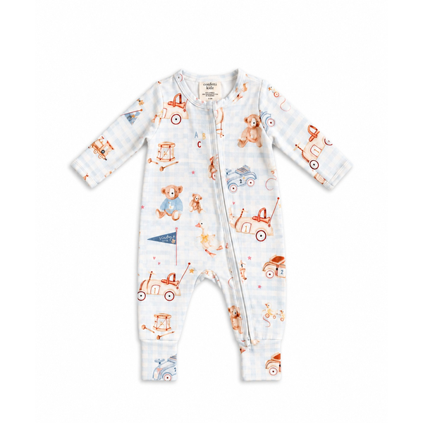 Confetti Kidz Bamboo Zipsuit